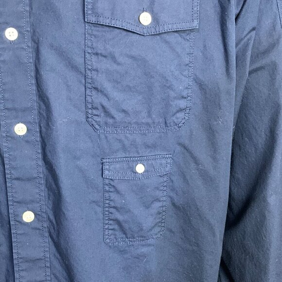 Vintage 90s Y2K Nautica Embroidered Sailing Club Casual Button Down Shirt - Picture 6 of 13